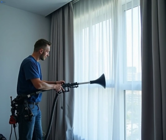 Professional drapes cleaning process tools Matty Curtain Cleaning heathmont-vic